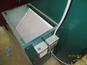 Glenwood Forced Air Furnace Blower Filter Box